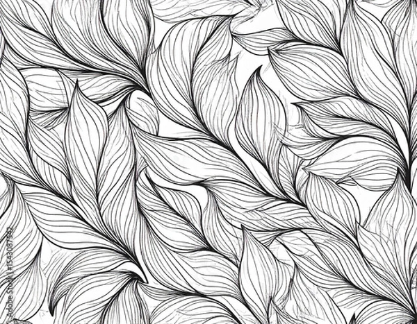 Obraz Floral Line Art