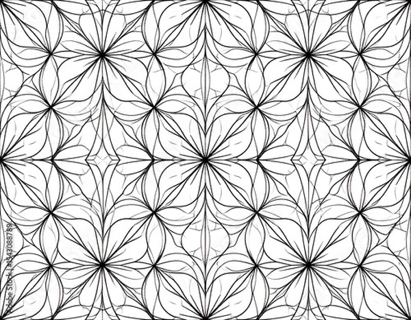 Obraz Floral Line Art