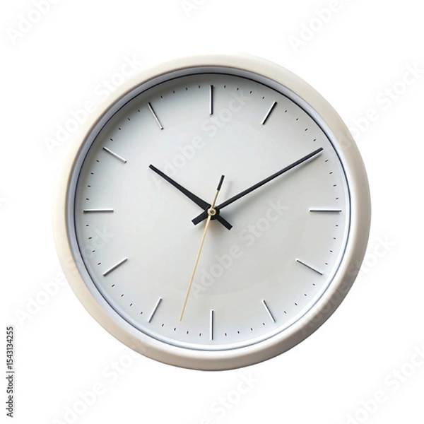 Obraz wall clock isolated on white