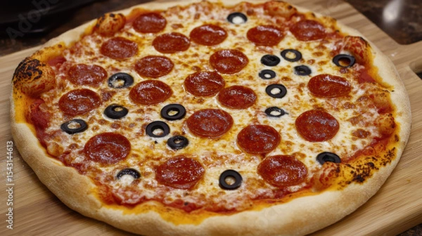 Fototapeta Mastering pizza making expert techniques for high-fidelity results in culinary arts