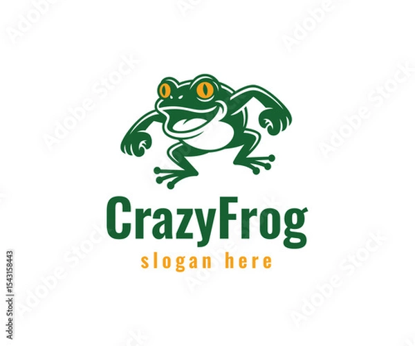 Obraz Crazy Frog Logo