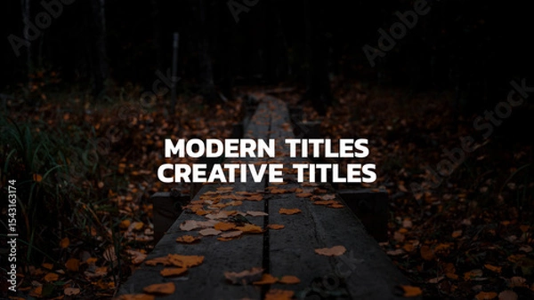 Obraz Minimal Title 6