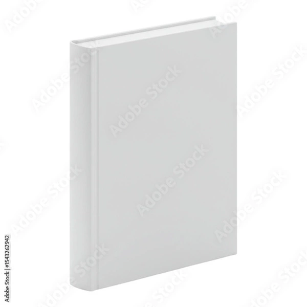 Obraz blank white book