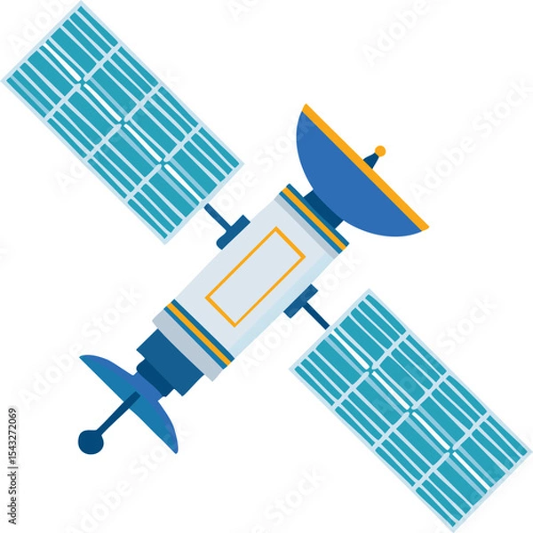 Obraz space station illustration