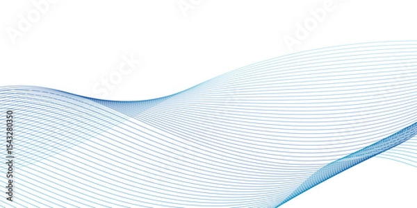 Obraz Abstract colorful glowing wave lines background. Digital frequency track equalizer. Abstract frequency sound wave lines and technology curve lines background.	
