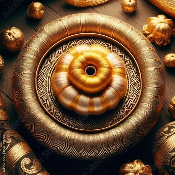 Obraz Assamese Silk peace silk Eri