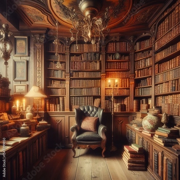 Obraz The Antique reading and discovery