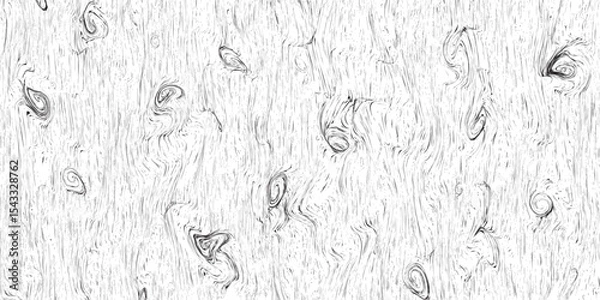 Obraz old wood texture background, black and white vector wooden background