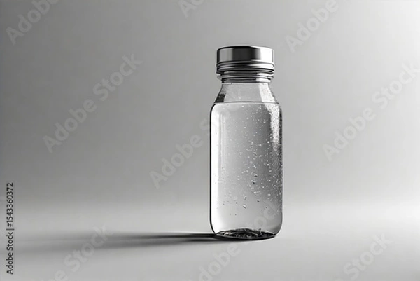 Obraz bottle of water on white background