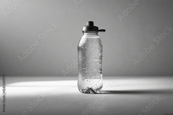Obraz bottle of water with a splash