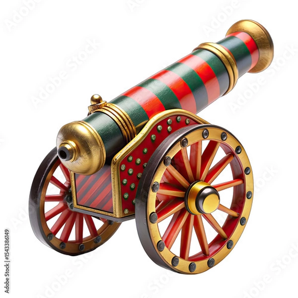 Obraz cannon on wheels