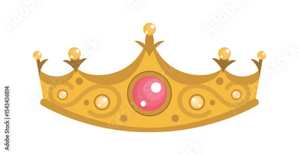 Fototapeta Set Crown collection 