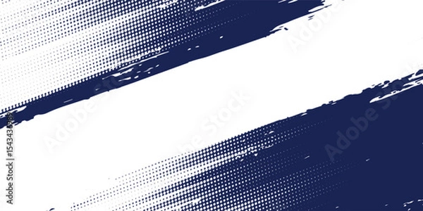 Fototapeta Abstract halftone wave dots background. Futuristic twisted grunge pattern, dots, circles. Vector modern optical pop art texture. modern vector
