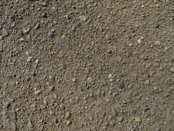 Fototapeta 白っぽい砂利のテクスチャ