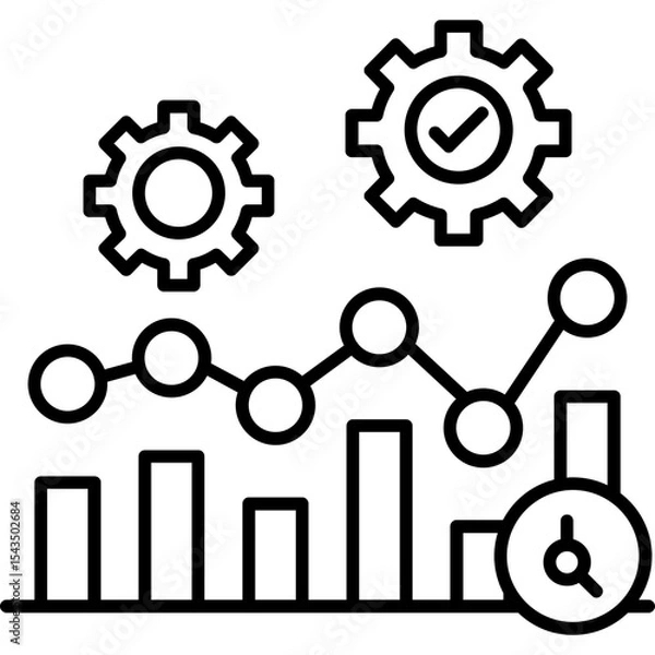 Obraz Operational Analytics Icon