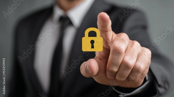 Fototapeta Navigating cybersecurity threats in cloud computing amid digital transformation essential strategies for businesses