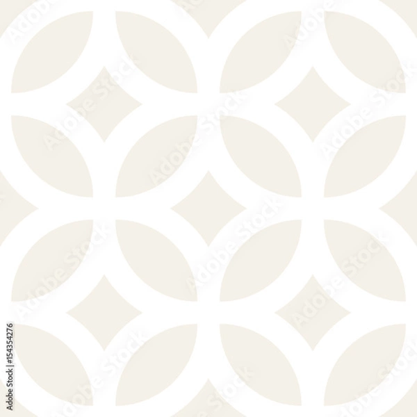 Fototapeta Vector Seamless Subtle Geometric Lines Pattern. Abstract Geometric Background Design