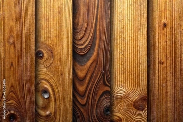 Fototapeta Warm, rich tones of natural wood grain showcased in a variety of textures and patterns Perfect for backgrounds, design projects, or home decor inspiration , wood, wood grain patterns, walnut