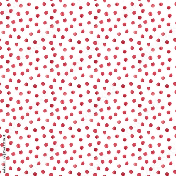 Obraz Abstract watercolor polka dots confetti background