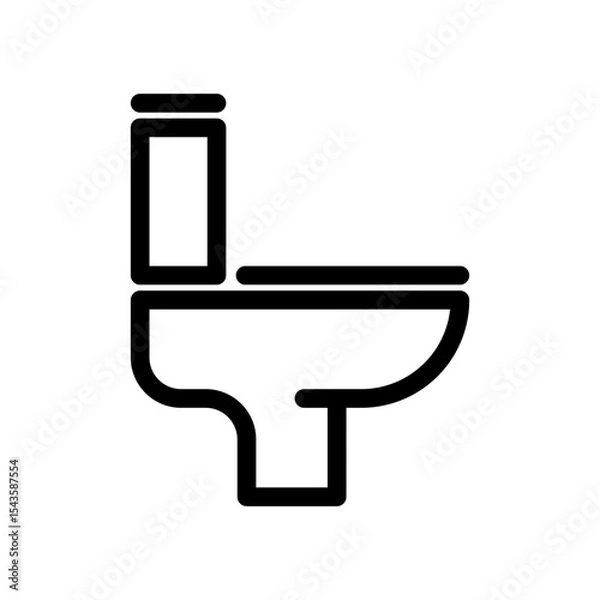 Obraz Toilet icon 