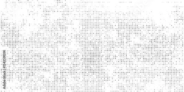 Fototapeta Abstract halftone gradient texture. Vanishing polka dot background. Repeating dots gradation pattern simple abstract modern
