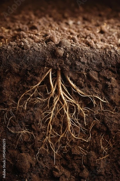 Fototapeta Exploring the Fundamental Role of Soil Health and Microbes in Organic Farming Practices Every Grower Should Know