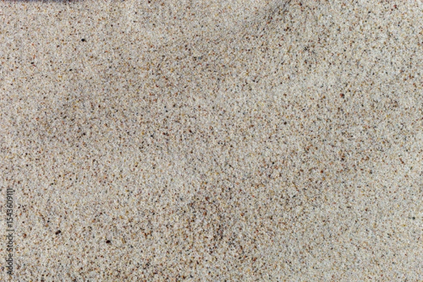 Obraz Texture of clean sand of the Baltic Sea from above. Graphic resource