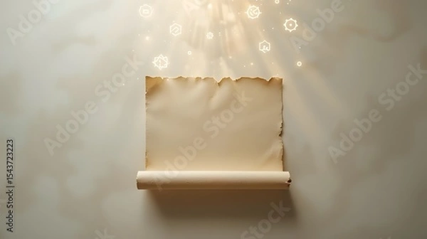 Fototapeta vintage retro fairy magic-lined page line pattern for text creative, backdrop, wallpaper