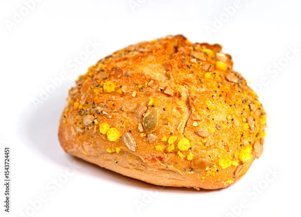 Obraz Körnerbrötchen in einer Nahaufnahme