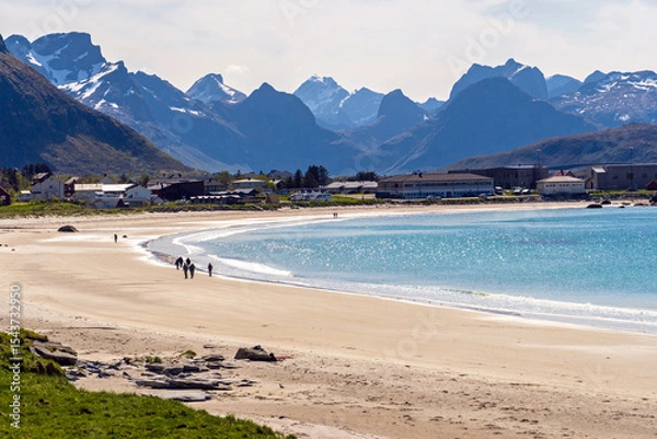 Obraz Rambergstranda auf den Lofoten