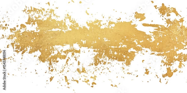 Fototapeta Gold grunge concrete wall background texture with distressed. Gold grunge wall texture isolated white background.	
