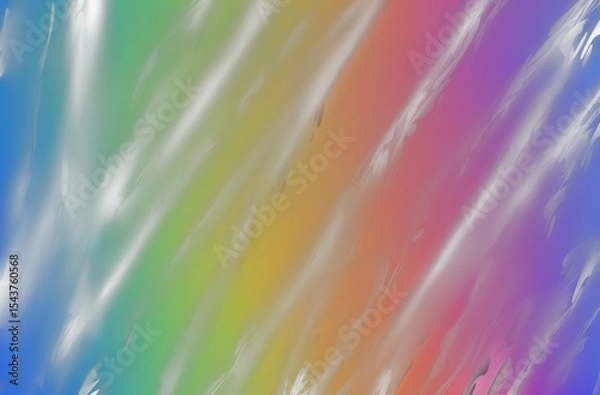 Fototapeta Abstract Rainbow Gradient Background with Light Streaks | Soft Blurred Color Texture