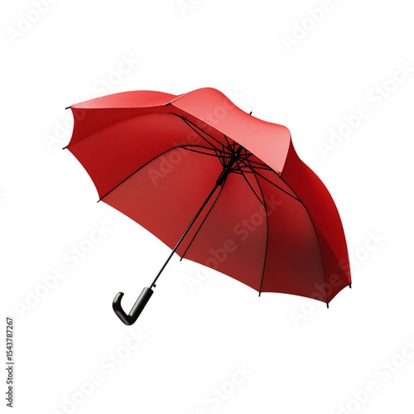 Fototapeta umbrella isolated on a transparent background, in a PNG format