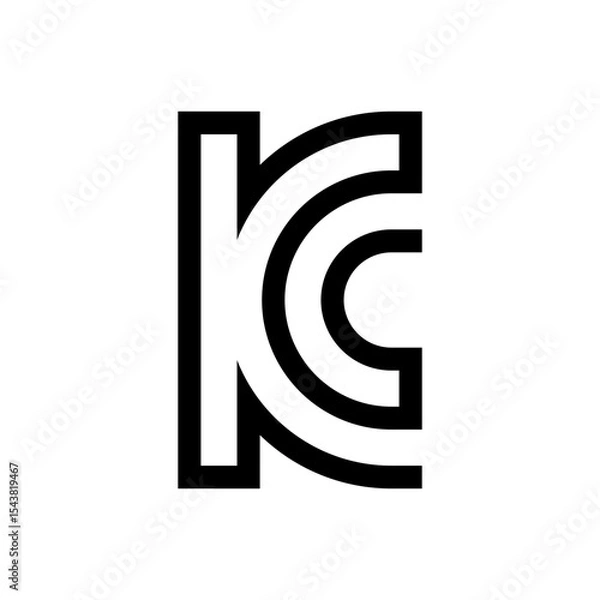 Obraz kc mark icon