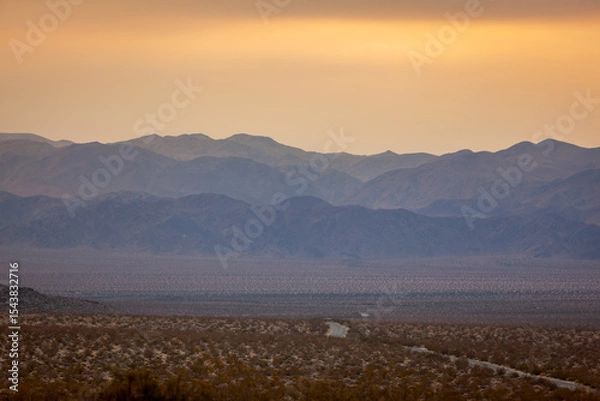 Obraz road through the desert