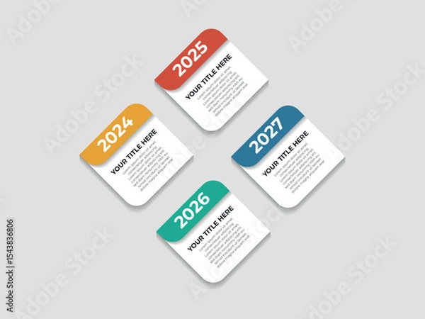 Fototapeta Charity and Donation Infographic Template. Line Icons Design with Numbers 5 Options or Steps. Infographic Design for Workflow Layout, Diagram, Annual Report, Web Design etc.