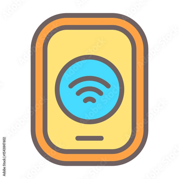 Obraz Smart Light Switch Vector Icon
