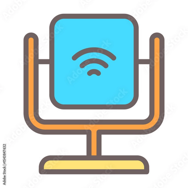 Obraz Smart Mirror Vector Icon