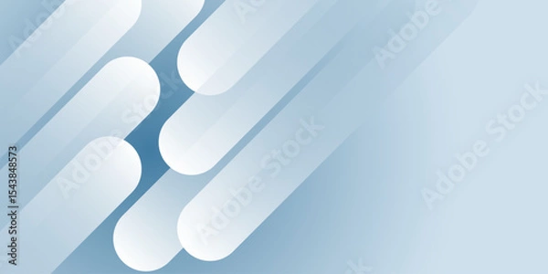 Obraz Modern Blue Abstract Background with White Lines for Presentation Design Template. Suitable for corporate, business, wedding and beauty contest.