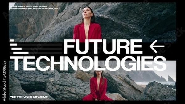 Obraz Modern Poster 02 Wide