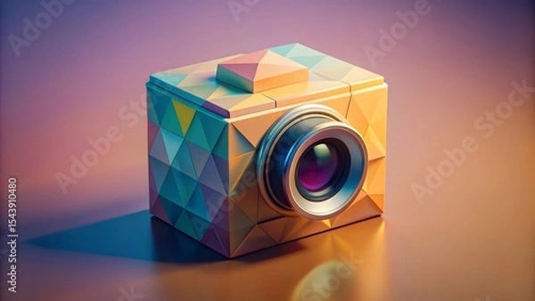 Obraz Abstract Camera Icon