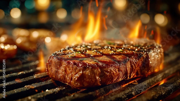 Obraz Steak created with Generative AI Technology, ai, generative