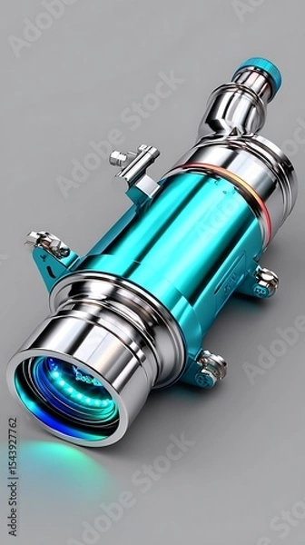 Obraz Futuristic tech device