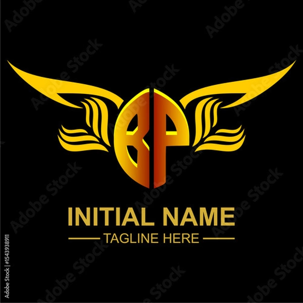 Obraz BP Golden Wing Emblem Logo