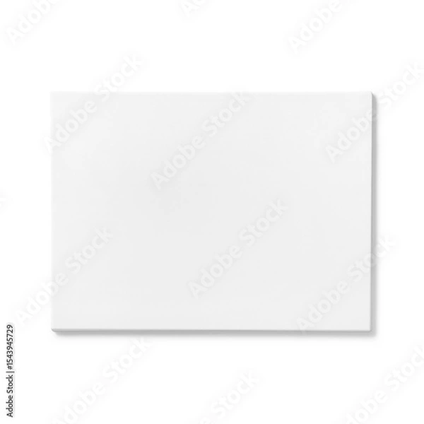 Fototapeta A blank rectangular surface, suitable for various creative or informational purposes.