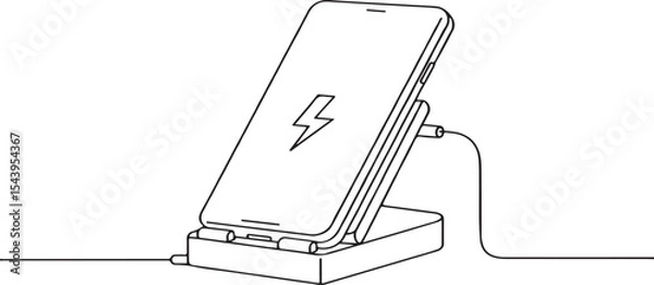Obraz Mobile Phone Charging Status: Powering Up Efficiently