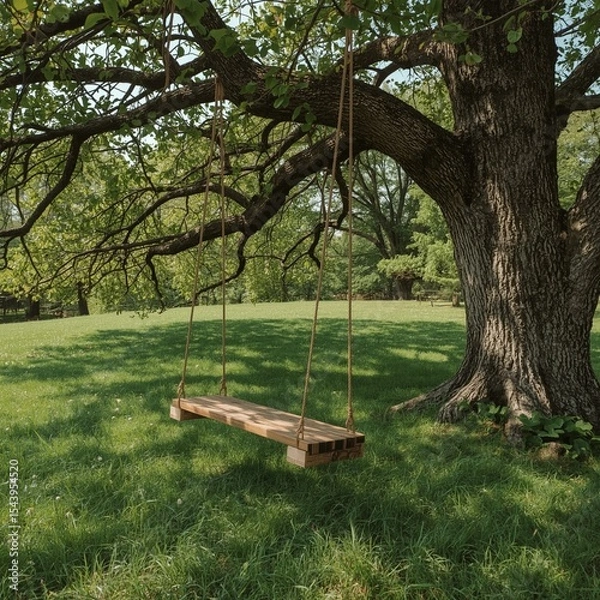 Obraz bench in the park