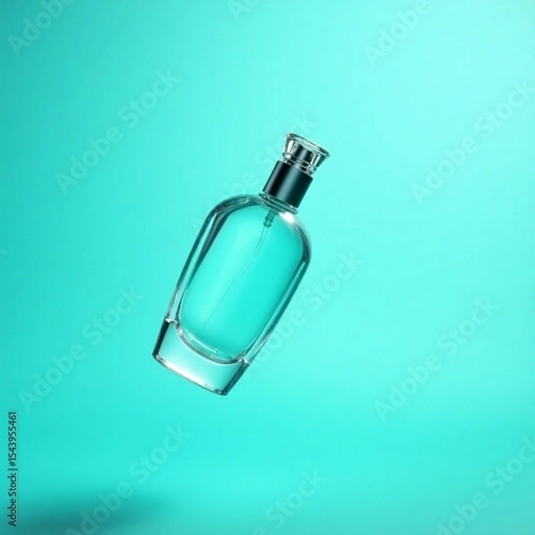 Obraz perfume bottle isolated on white