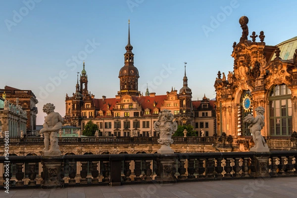 Obraz  Zwinger palace (Der Dresdner Zwinger) Art Gallery of Dresden, Saxony, Germany.