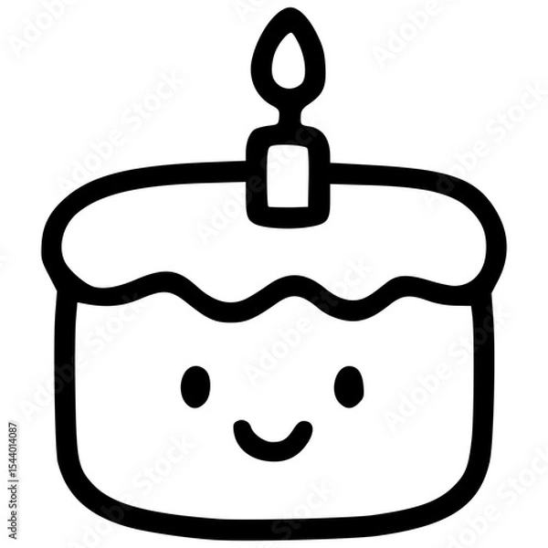 Obraz Birthday Cake